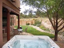 Back Patio and Hot Tub