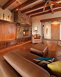 San Pedro Creek Home Sandia Park NM Living-Area