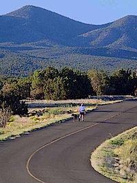 San Pedro Creek NM Walk the dog Sandia Park